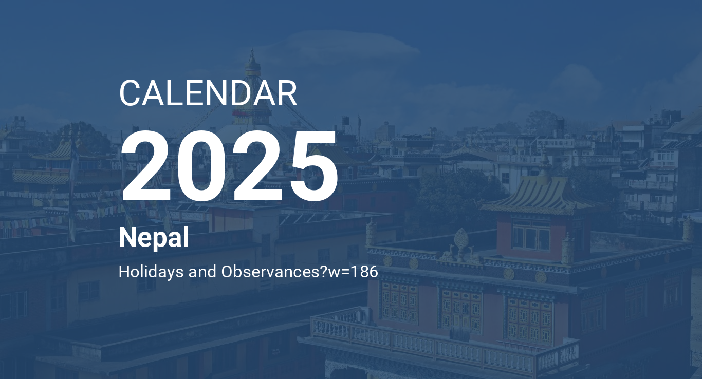 Year 2025 Calendar Nepal